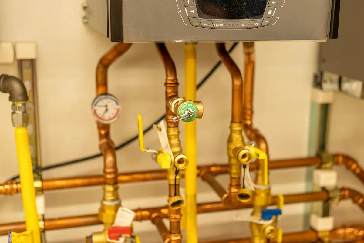 Licensed technician providing Water Heater Installation for a homeowner in Pleasant Run Farm